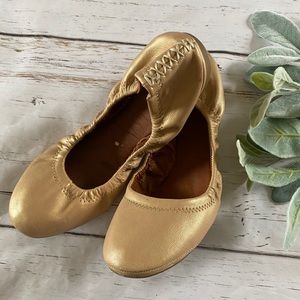 Lucky Champagne Blush Ballet Flats